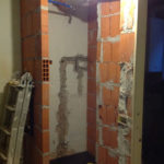 Ristrutturazione Locale Lavanderia creazione doccia,